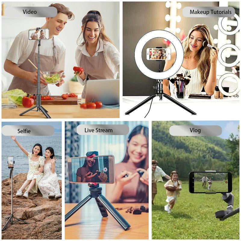 Modofo 2025 Magnetic Phone Selfie Monitor Screen, Support Plays Audio, Perfect for Content Creation, Selfies, Videos, Live Broadcasts, Adjustable Screen Ratio, Compatible with Ios, Android(Support 4K 30Fps Wired Recording)